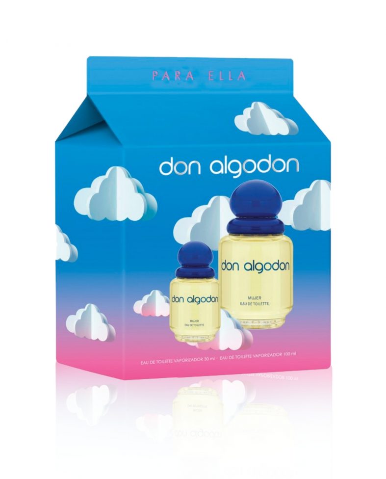 Set Brick Mujer Eua de toilette 100ml + 30 ml Don Algodón clasica