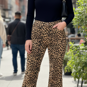 Pantalón Flare Animal Print