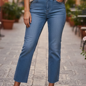 Vaqueros Rectos de Tiro Alto