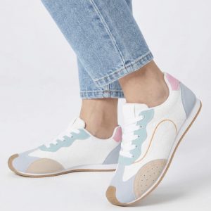 Zapatillas Urbanas Mujer – Diseño Retro Pastel.