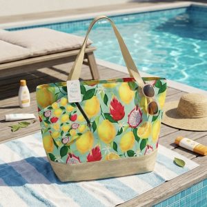 Bolso Playa/piscina limones