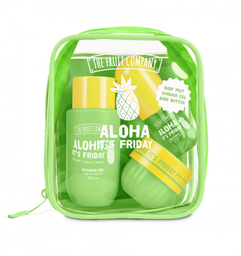TRAVEL SET IT´S FRIDAY (BODY MIST + SHOWER GEL + BODY BUTTER)