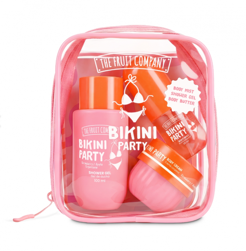 TRAVEL SET BIKINI PARTY (BODY MIST + SHOWER GEL + BODY BUTTER)