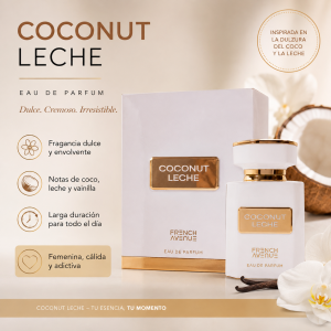 Perfume Coconut Leche – French Avenue | Eau de Parfum