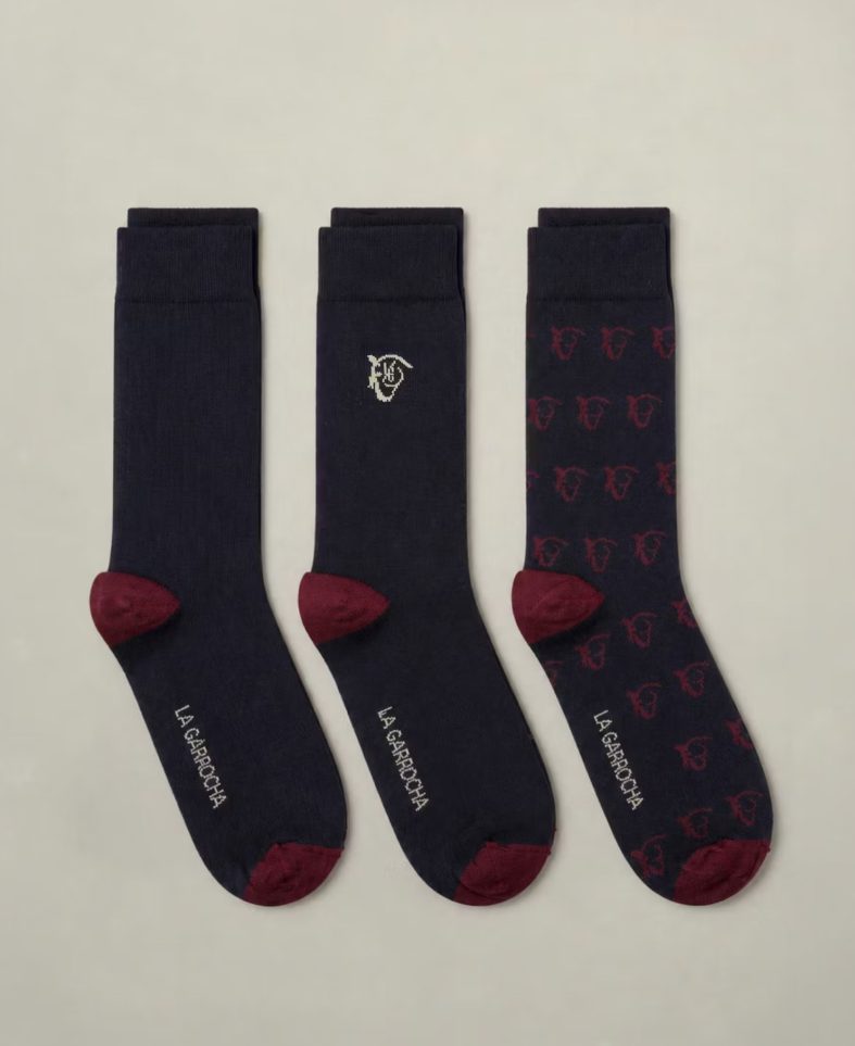 PACK 3 CALCETINES EQUESTRIAN | MARINO - Imagen 2