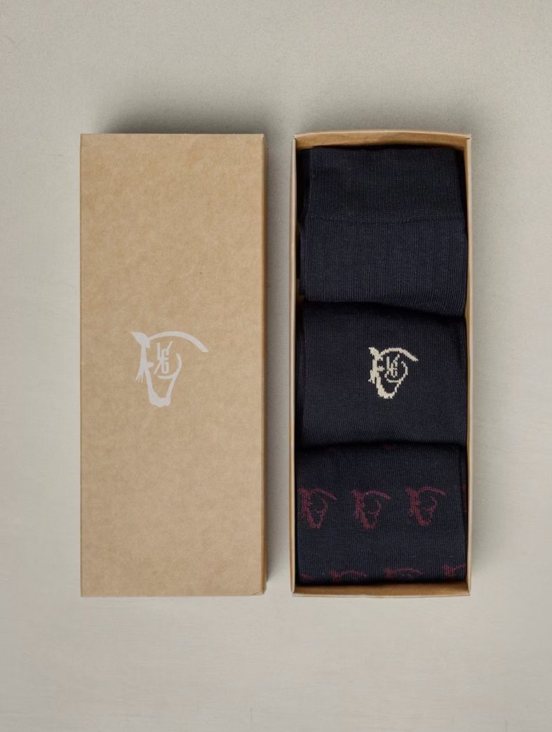 PACK 3 CALCETINES EQUESTRIAN | MARINO